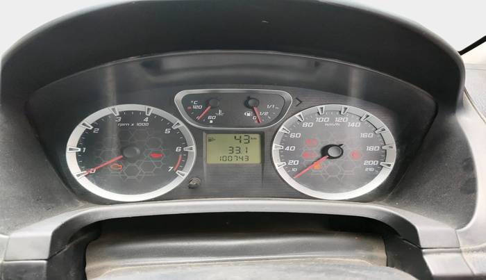 2010 Ford Fiesta EXI 1.6 PETROL, Petrol, Manual, 1,00,743 km, interior