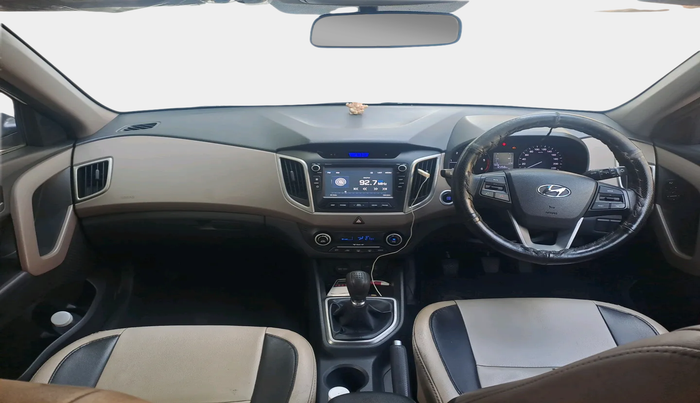 2016 Hyundai Creta SX PLUS 1.6 DIESEL, Diesel, Manual, 1,18,219 km, interior