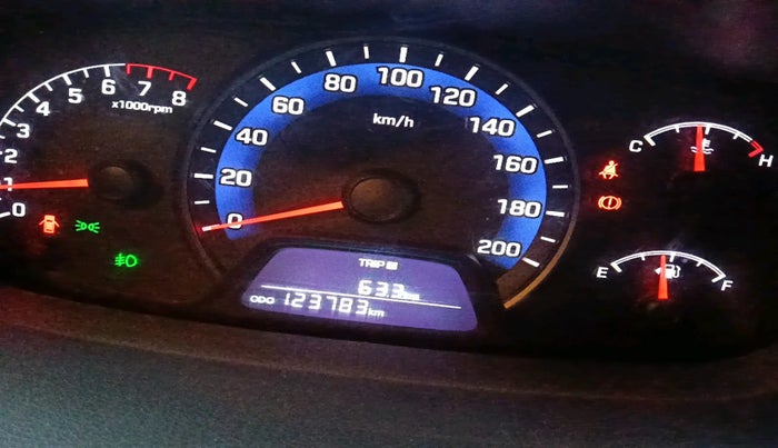 2014 Hyundai Xcent S 1.2, Petrol, Manual, 1,23,783 km, interior