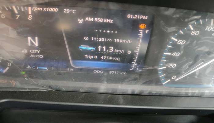 2023 Tata PUNCH CREATIVE  AMT, Petrol, Automatic, 8,717 km, interior