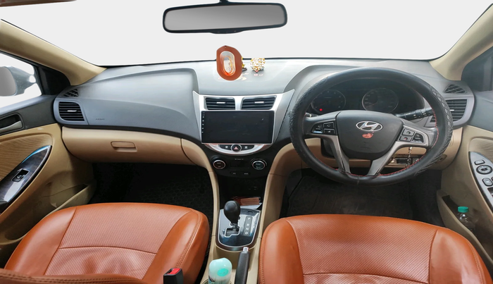 2017 Hyundai Verna 1.6 VTVT SX AT, Petrol, Automatic, 84,717 km, interior