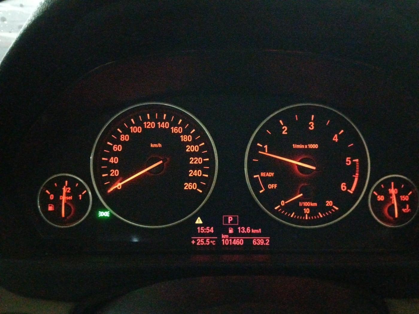 2012 BMW 3 Series 320d, Diesel, Automatic, 1,01,460 km, interior