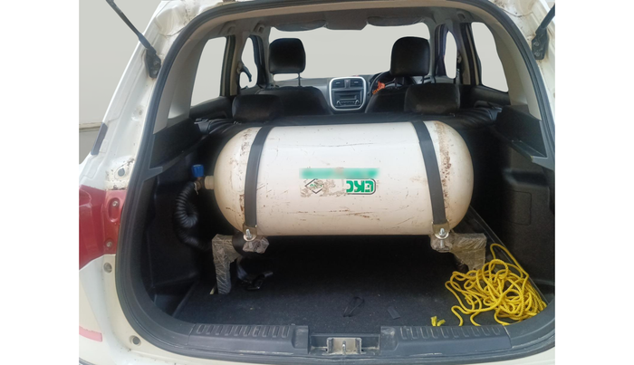 2022 Maruti Vitara Brezza LXI, Petrol, Manual, 27,755 km, exterior