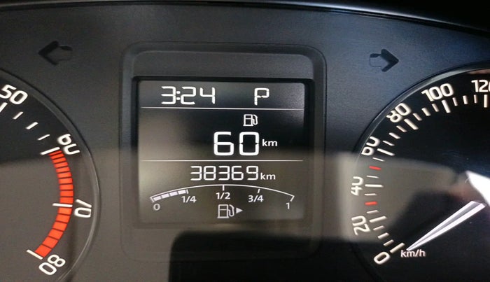 2017 Skoda Rapid STYLE 1.6 MPI AT, Petrol, Automatic, 38,369 km, interior