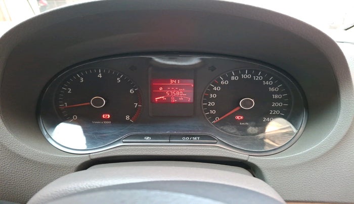 2012 Volkswagen Vento TRENDLINE 1.6, Petrol, Manual, 57,580 km, interior