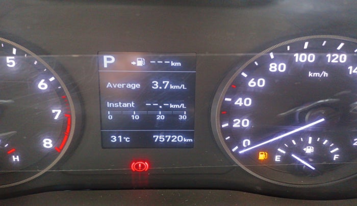 2018 Hyundai Verna 1.6 VTVT SX (O) AT, Petrol, Automatic, 75,720 km, interior