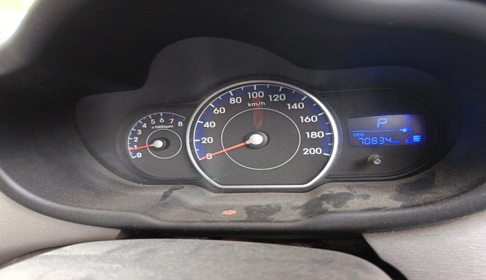 2011 Hyundai i10 SPORTZ 1.2 AT, Petrol, Automatic, 70,834 km, interior
