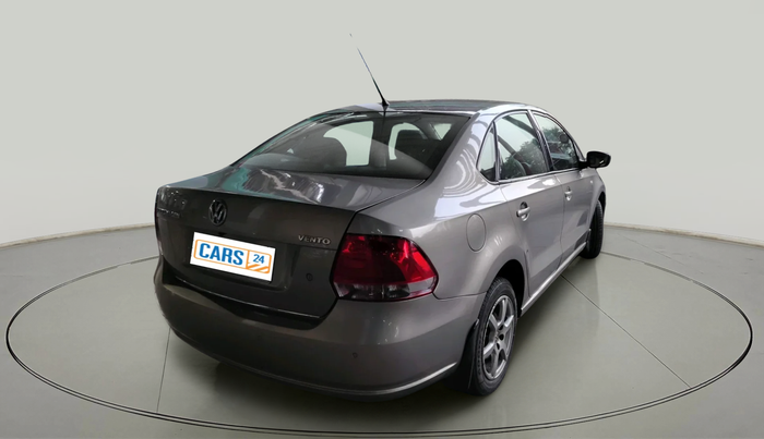 2012 Volkswagen Vento HIGHLINE 1.6 MPI, Petrol, Manual, 48,942 km, exterior