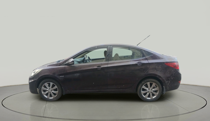 2012 Hyundai Verna FLUIDIC 1.6 VTVT SX, Petrol, Manual, 1,21,371 km, exterior