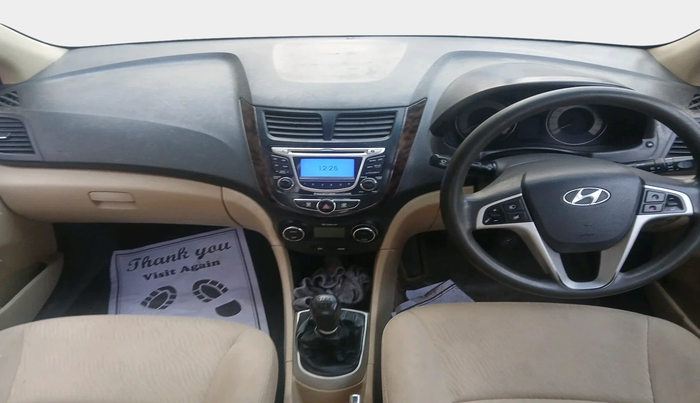 2012 Hyundai Verna FLUIDIC 1.6 VTVT SX, Petrol, Manual, 1,21,371 km, interior