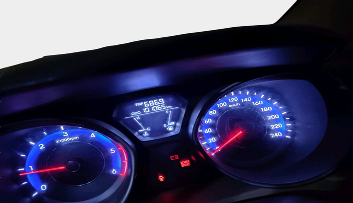 2014 Hyundai New Elantra 1.6 S MT DIESEL, Diesel, Manual, 1,01,065 km, interior