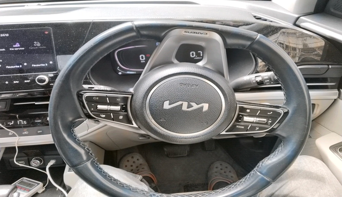 2022 KIA CARENS LUXURY PLUS 1.4 PETROL DCT 6 STR, Petrol, Automatic, 40,572 km, interior