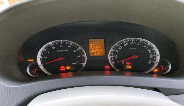 2014 Maruti Ertiga VXI CNG, Petrol, Manual, 1,26,451 km, interior