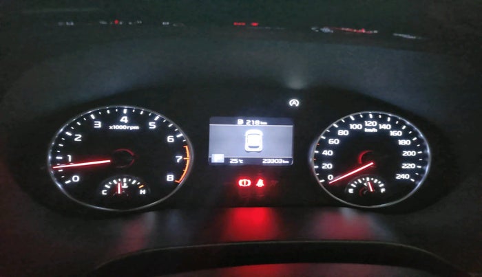 2023 KIA SELTOS HTX 1.5 CVT PETROL, Petrol, Automatic, 23,303 km, interior