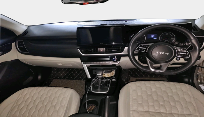 2023 KIA SELTOS HTX 1.5 CVT PETROL, Petrol, Automatic, 23,303 km, interior