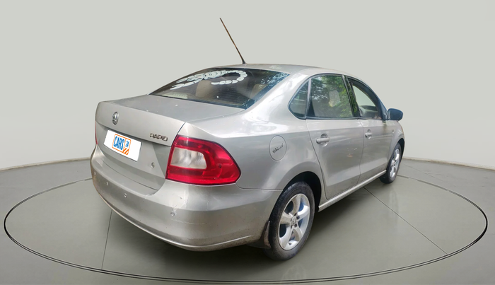 2012 Skoda Rapid ELEGANCE 1.6 TDI CR MT, Diesel, Manual, 1,20,282 km, exterior