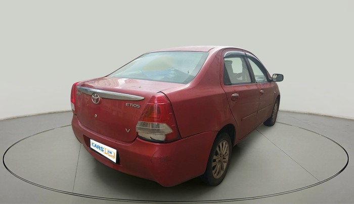 2011 Toyota Etios G, Petrol, Manual, 97,889 km, exterior