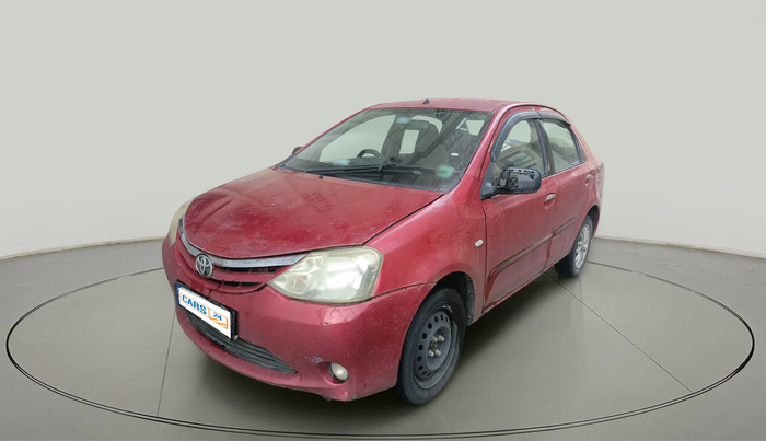 2011 Toyota Etios G, Petrol, Manual, 97,889 km, exterior