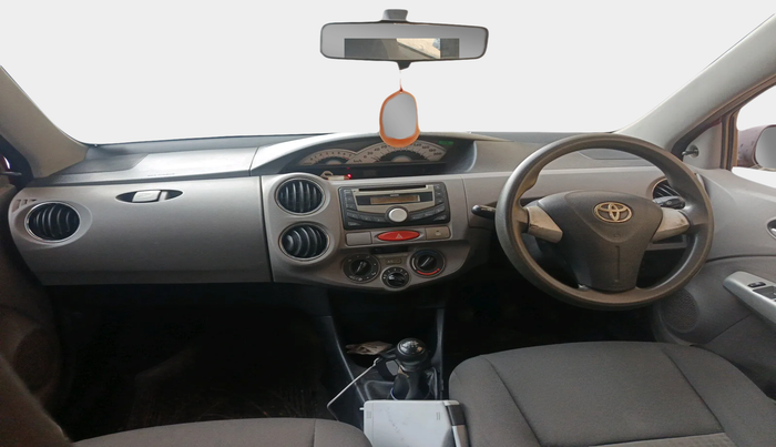 2011 Toyota Etios G, Petrol, Manual, 97,889 km, interior