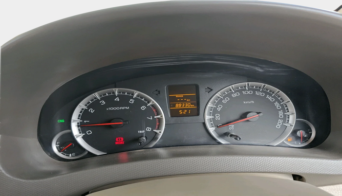 2017 Maruti Ertiga VXI CNG, Petrol, Manual, 88,330 km, interior