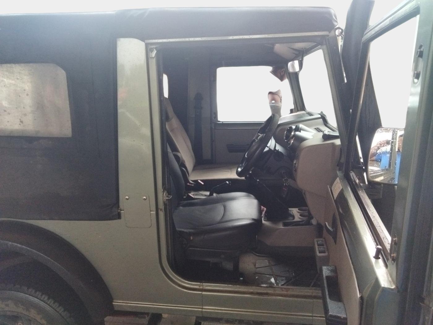 2018 Mahindra Thar CRDE 4X4 AC, Diesel, Manual, 56,703 km, interior