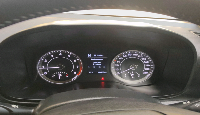 2020 Hyundai VENUE SX 1.0 (O) TURBO IMT DUAL TONE, Petrol, Manual, 40,435 km, interior