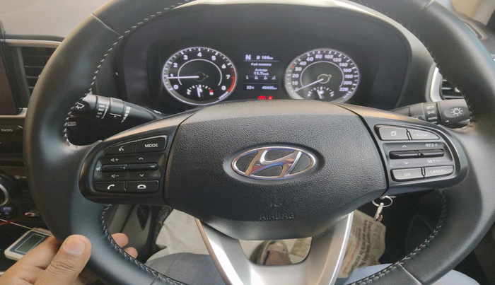 2020 Hyundai VENUE SX 1.0 (O) TURBO IMT DUAL TONE, Petrol, Manual, 40,435 km, interior