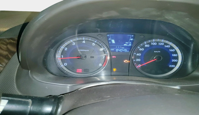 2012 Hyundai Verna FLUIDIC 1.6 VTVT EX, Petrol, Manual, 84,049 km, interior