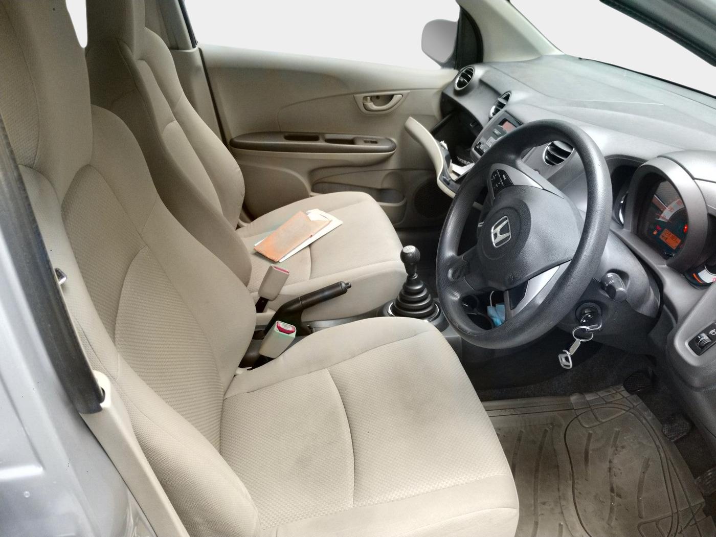2012 Honda Brio S MT, Petrol, Manual, 23,183 km, interior