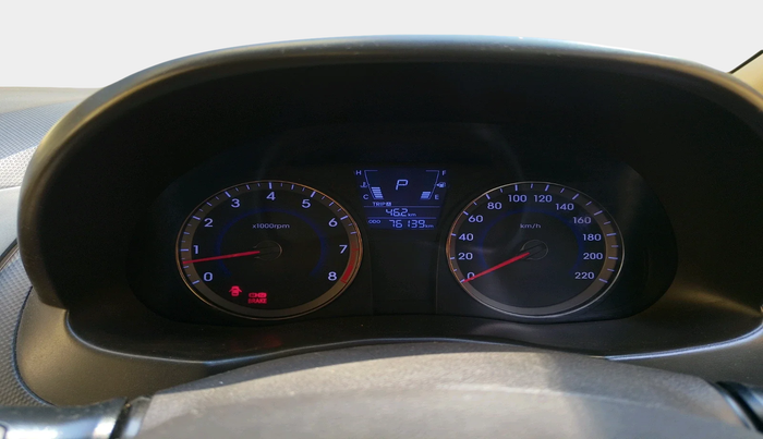 2016 Hyundai Verna 1.6 VTVT SX AT, Petrol, Automatic, 76,139 km, interior