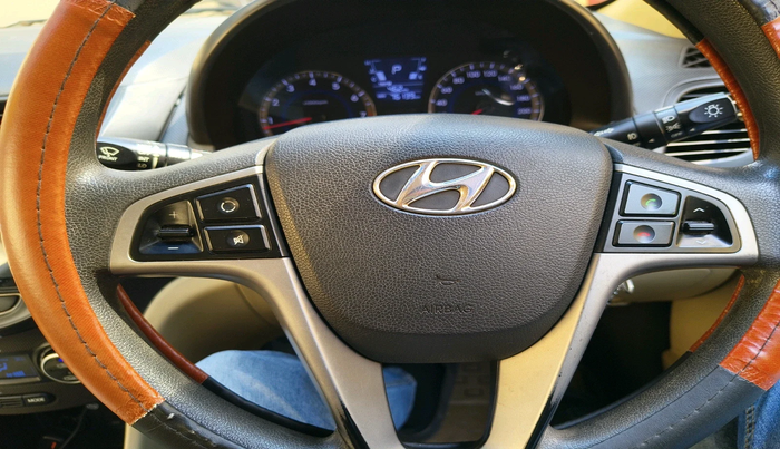 2016 Hyundai Verna 1.6 VTVT SX AT, Petrol, Automatic, 76,139 km, interior