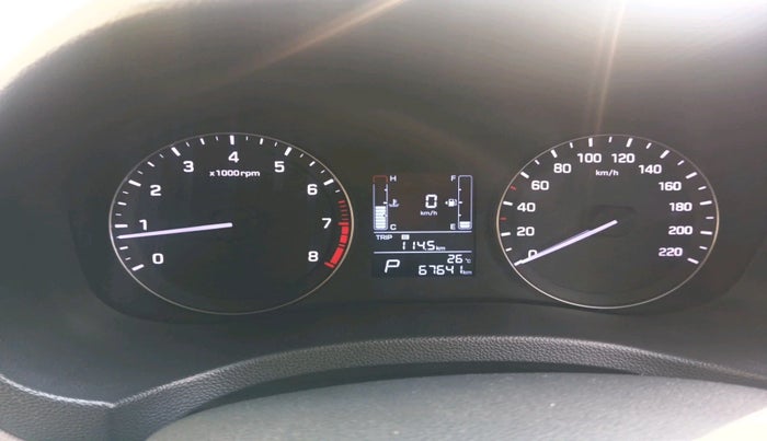 2016 Hyundai Creta SX PLUS AT 1.6 PETROL, Petrol, Automatic, 67,641 km, interior