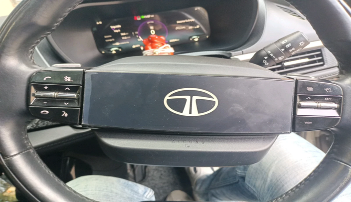 2024 Tata NEXON Fearless Plus S 1.2 Revotron 7DCA Dark Edition, Petrol, Automatic, 23,354 km, interior