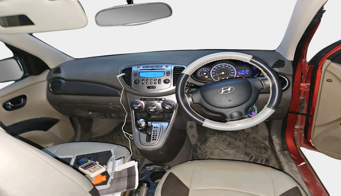 2010 Hyundai i10 SPORTZ 1.2 AT, Petrol, Automatic, 23,389 km, interior