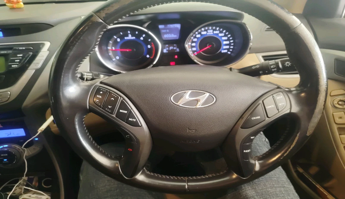 2014 Hyundai New Elantra 1.6 SX AT DIESEL, Diesel, Automatic, 77,975 km, interior