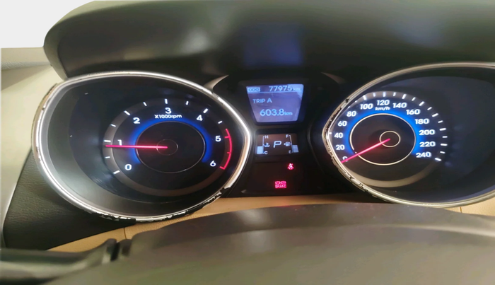 2014 Hyundai New Elantra 1.6 SX AT DIESEL, Diesel, Automatic, 77,975 km, interior