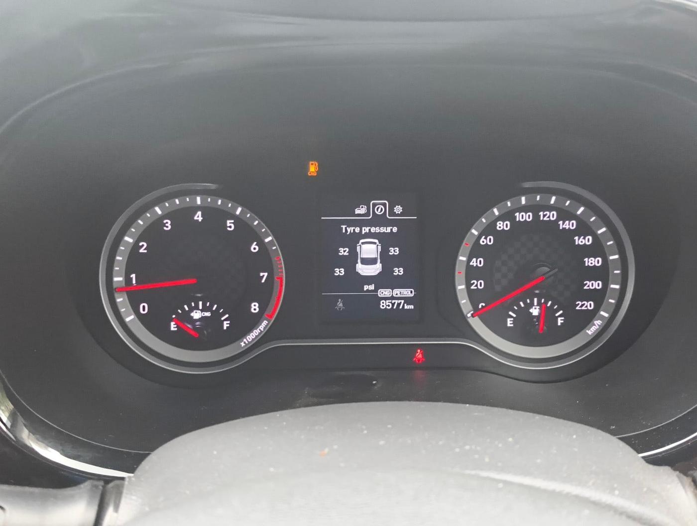 2024 Hyundai AURA S 1.2 CNG, Petrol, Manual, 8,900 km, interior