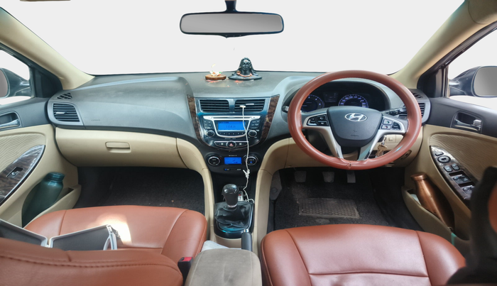 2013 Hyundai Verna FLUIDIC 1.6 CRDI SX, Diesel, Manual, 1,26,979 km, interior