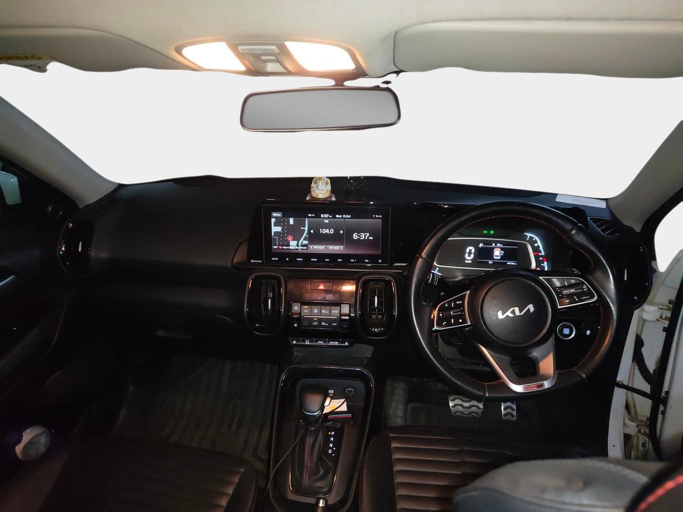 2022 KIA SONET GTX PLUS 1.5 AT, Diesel, Automatic, 44,736 km, interior