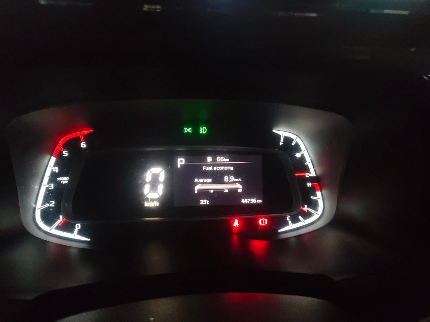 2022 KIA SONET GTX PLUS 1.5 AT, Diesel, Automatic, 44,736 km, interior