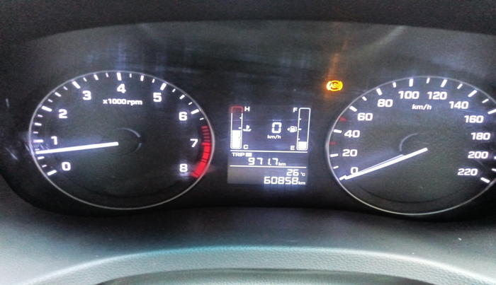 2015 Hyundai Creta SX PLUS 1.6 PETROL, Petrol, Manual, 60,987 km, interior