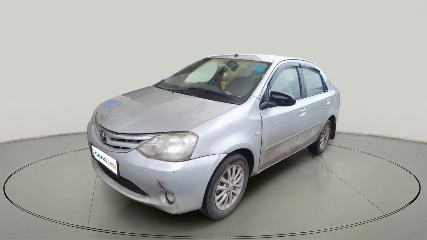 2012 Toyota Etios V, Petrol, Manual, 1,16,248 km, exterior