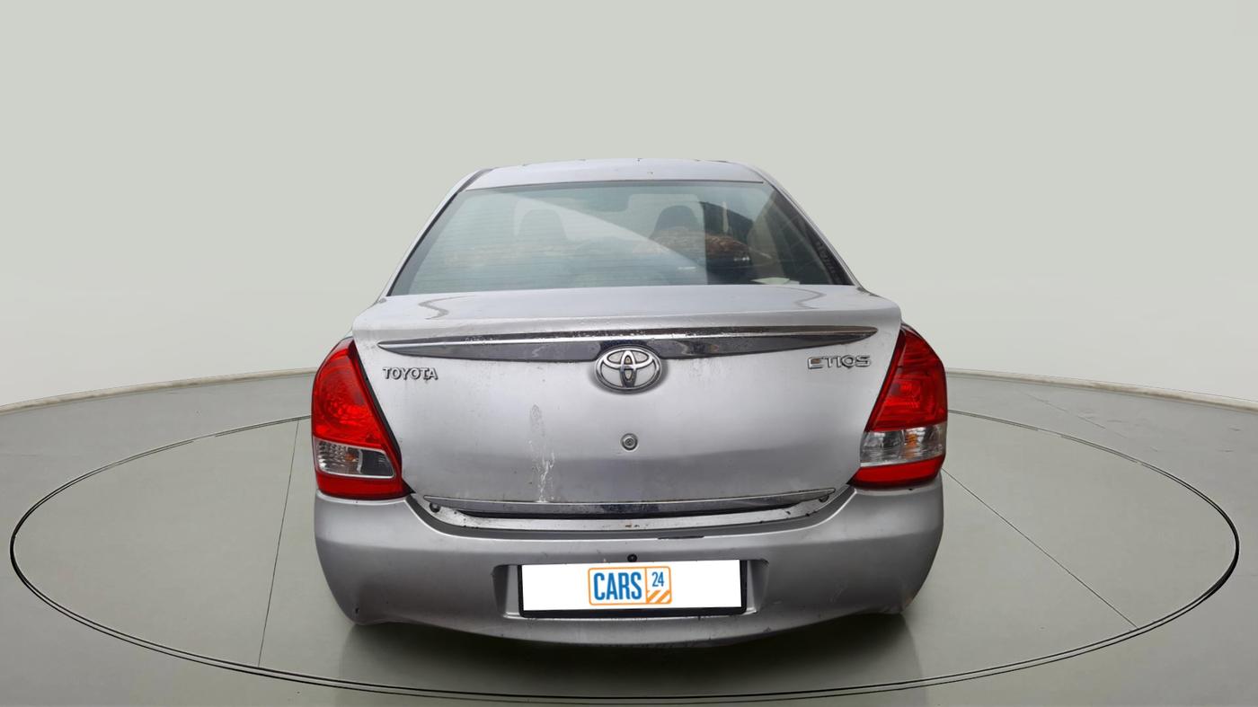 2012 Toyota Etios V, Petrol, Manual, 1,16,248 km, exterior