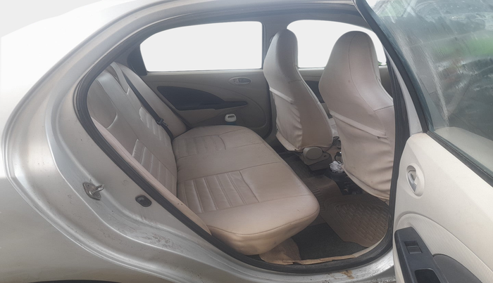2012 Toyota Etios V, Petrol, Manual, 1,16,248 km, interior
