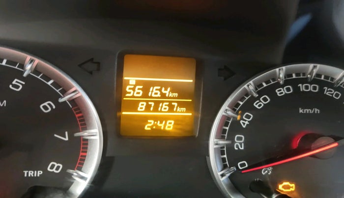 2014 Maruti Ertiga VXI CNG, Petrol, Manual, 87,167 km, interior