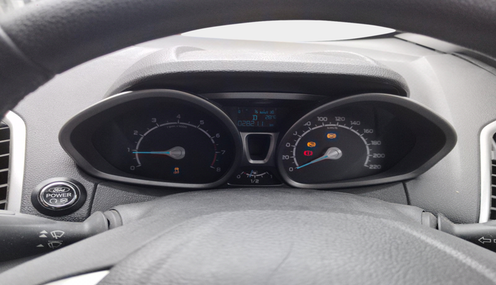 2016 Ford Ecosport TITANIUM 1.5L PETROL AT, Petrol, Automatic, 28,211 km, interior