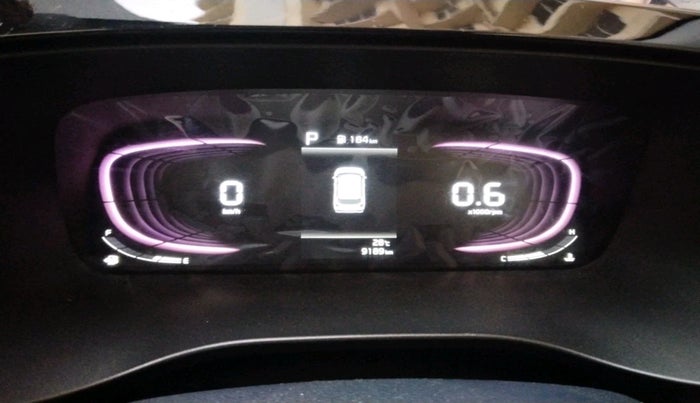 2022 KIA CARENS LUXURY PLUS 1.4 PETROL DCT 7 STR, Petrol, Automatic, 9,189 km, interior