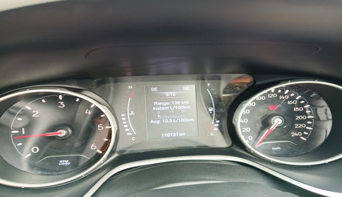 2017 Jeep Compass LIMITED (O) 2.0 DIESEL, Diesel, Manual, 1,10,131 km, interior