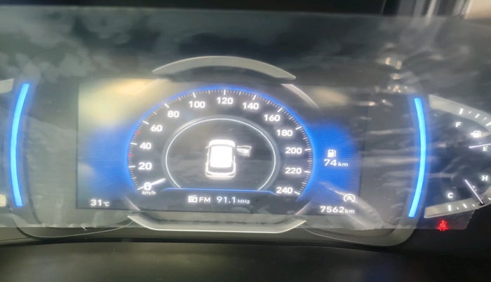 2023 Hyundai ALCAZAR PRESTIGE 1.5 TURBO PETROL MT 7STR, Petrol, Manual, 7,562 km, interior