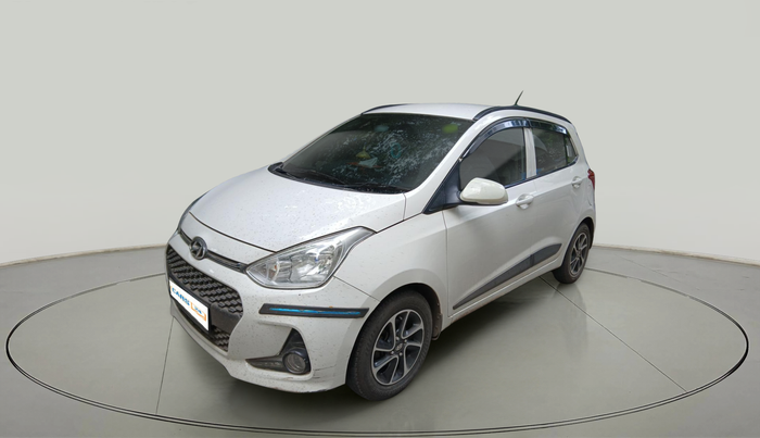 2017 Hyundai Grand i10 SPORTZ (O) AT 1.2 KAPPA VTVT, Petrol, Automatic, 66,321 km, exterior